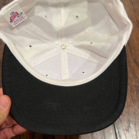 VTG OTTO hat “ 4 for sure “ basketball slam dunk embroidered Bulls Reference - Picture 3 of 8